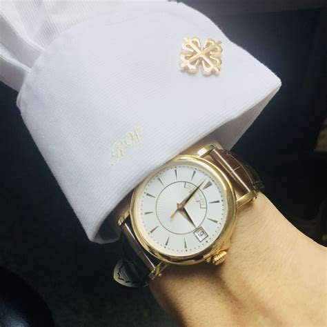 watch straps for patek philippe|Patek Philippe cufflinks.